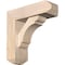Ekena Millwork Olympic Craftsman Smooth Bracket w/ Offset Brace, Douglas Fir, 5 1/2"W x 16"D x 16"H BKT0604X16X16OLY04SDF - alternate 1